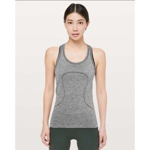 Lululemon Swiftly Tech Racerback - Gray Sparkle